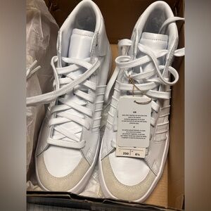 Adidas Superskate ADV White Leather Skate Shoes